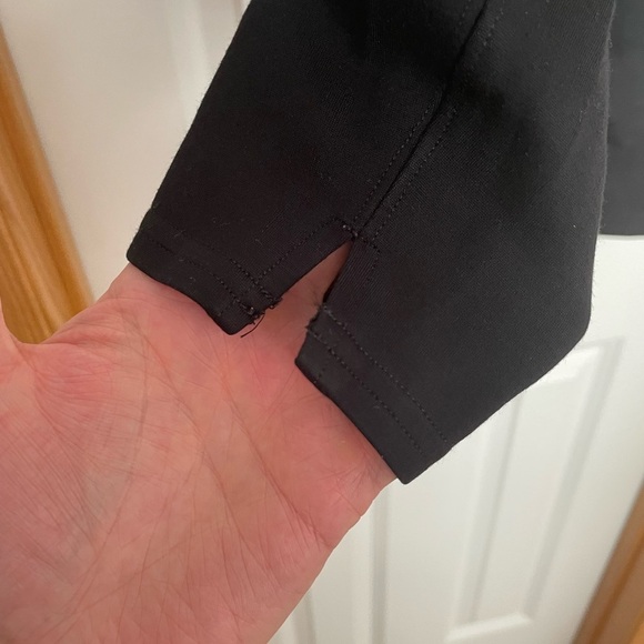 Spanx Cropped Black Leggings Size Small Petite - Picture 5 of 10